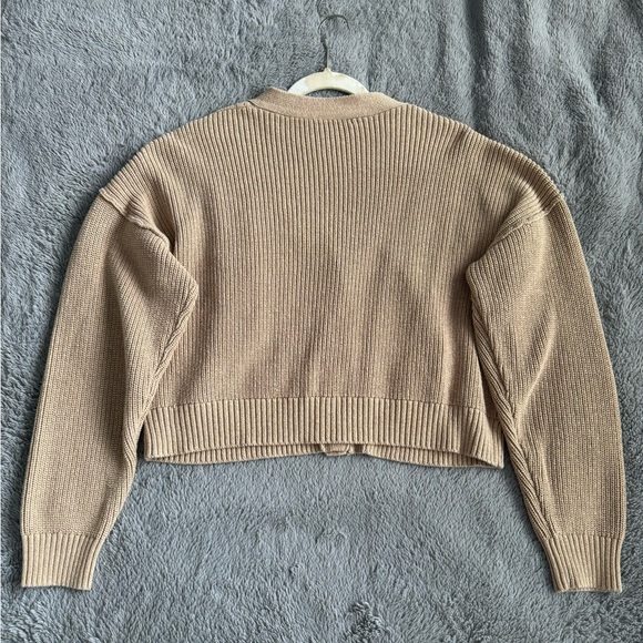 Brand - ATM Anthony Thomas Melillo Cable Knit Cotton & Cashmere Cardigan - Picture 4 of 6